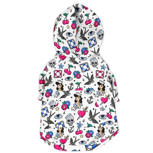 Rockabilly Dog Hoodie