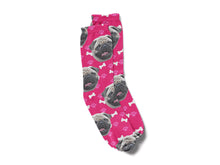 Load image into Gallery viewer, Dog&#39;s face on socks!
