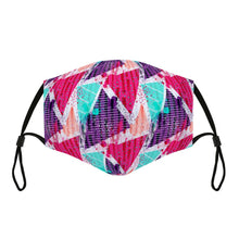 Load image into Gallery viewer, Matching Face Mask and Dog Bandana - Pink Picasso
