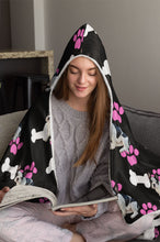 Load image into Gallery viewer, Your Dog Personalised Hooded Blanket
