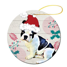 Load image into Gallery viewer, Your Dog Personalised Porcelain Christmas Ornament
