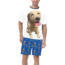 Load image into Gallery viewer, Mens Your Dog Personalised Pyjama Set (Short)
