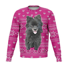 Load image into Gallery viewer, Your Dog Ugly Christmas Sweater - Pink
